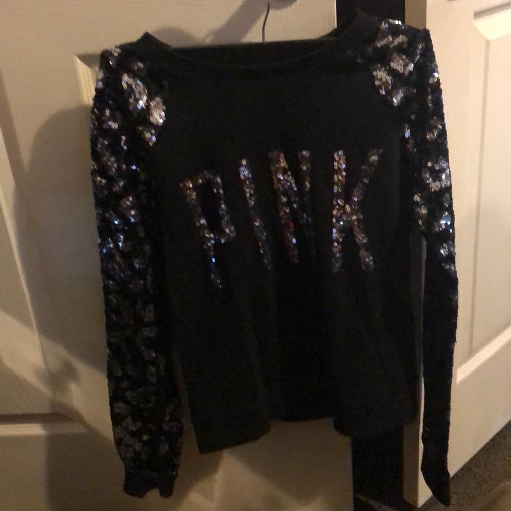 Sparkling pink top